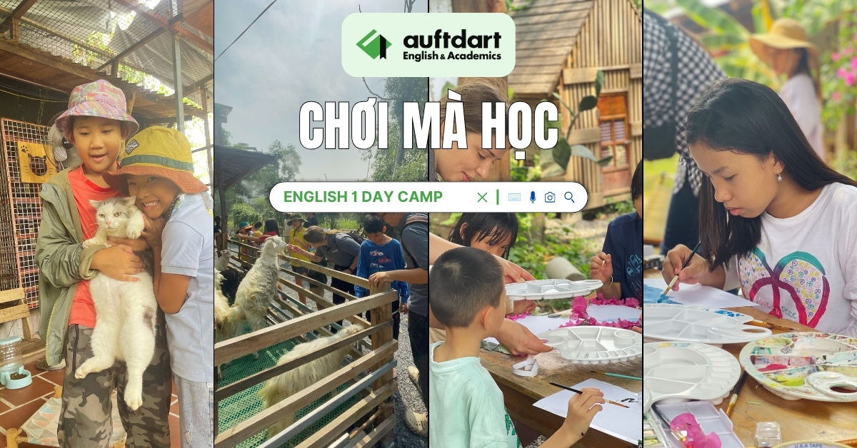 English 1 Day Camp - Chơi Mà Học