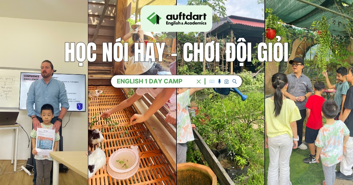 English 1 Day Camp - Học nói hay, Chơi đội giỏi