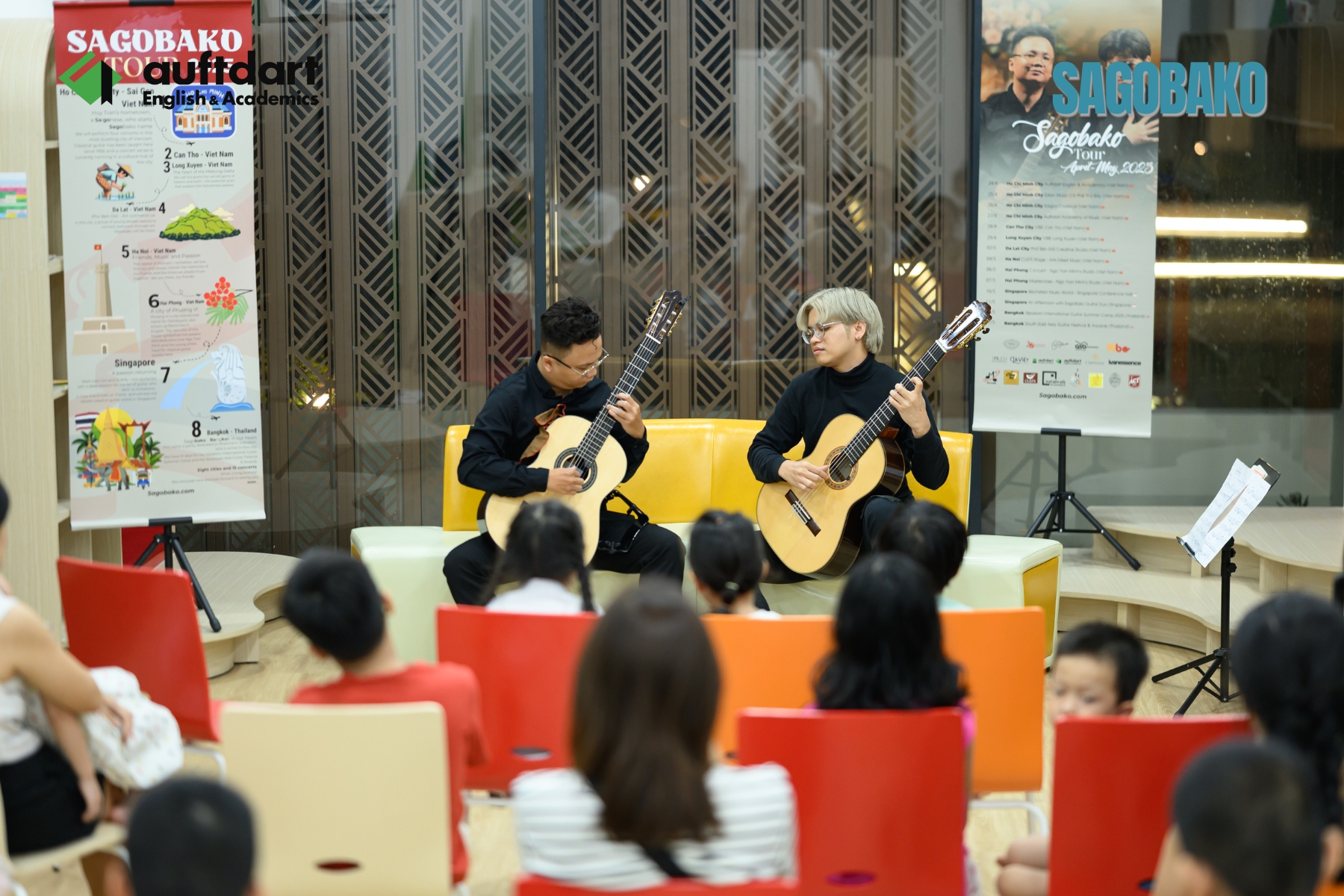 Không gian nghệ thuật tại Auftdart English & Academics